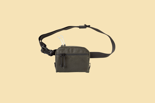 Waxed Canvas Belt Bag