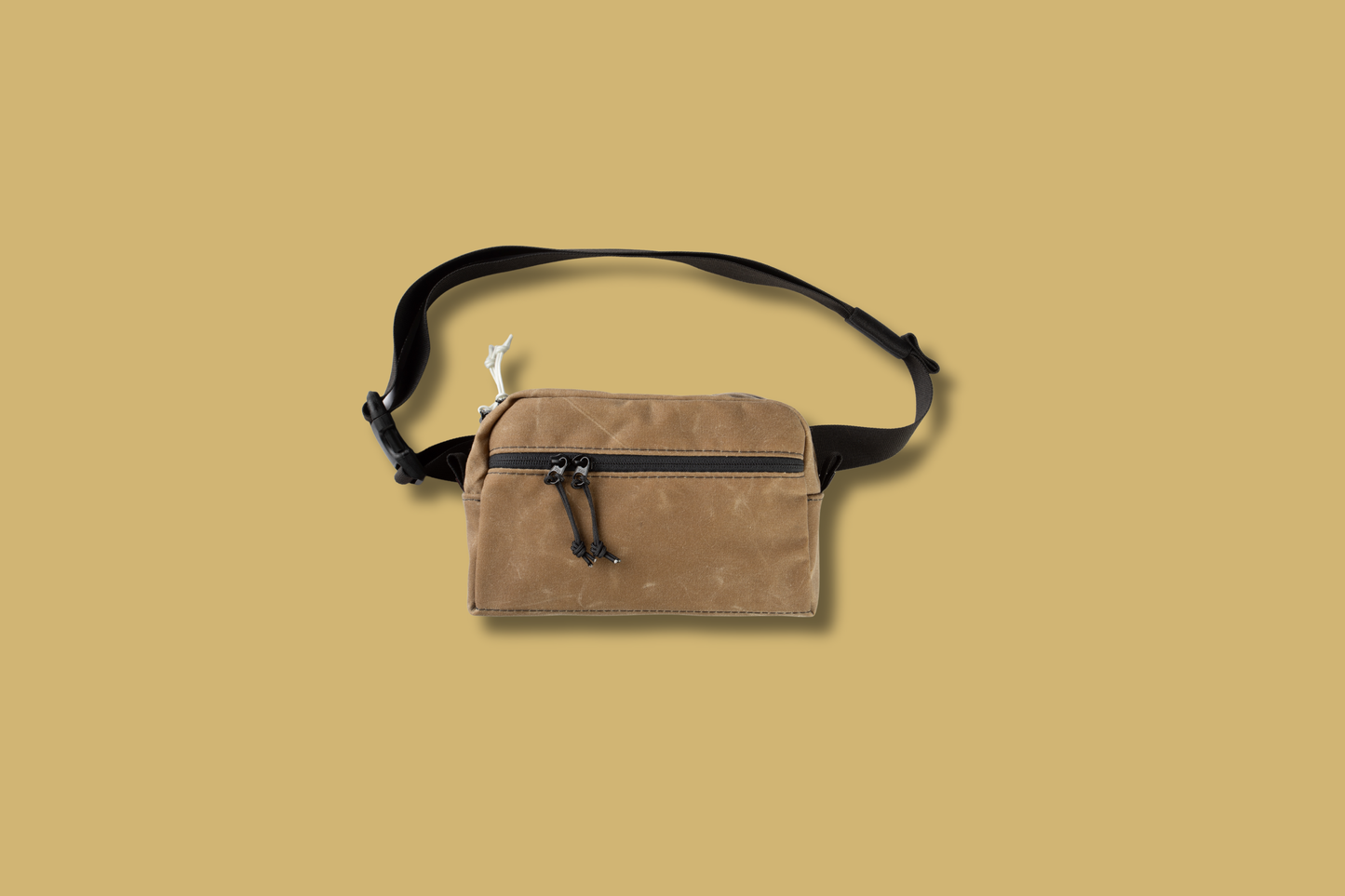 Waxed Canvas Belt Bag