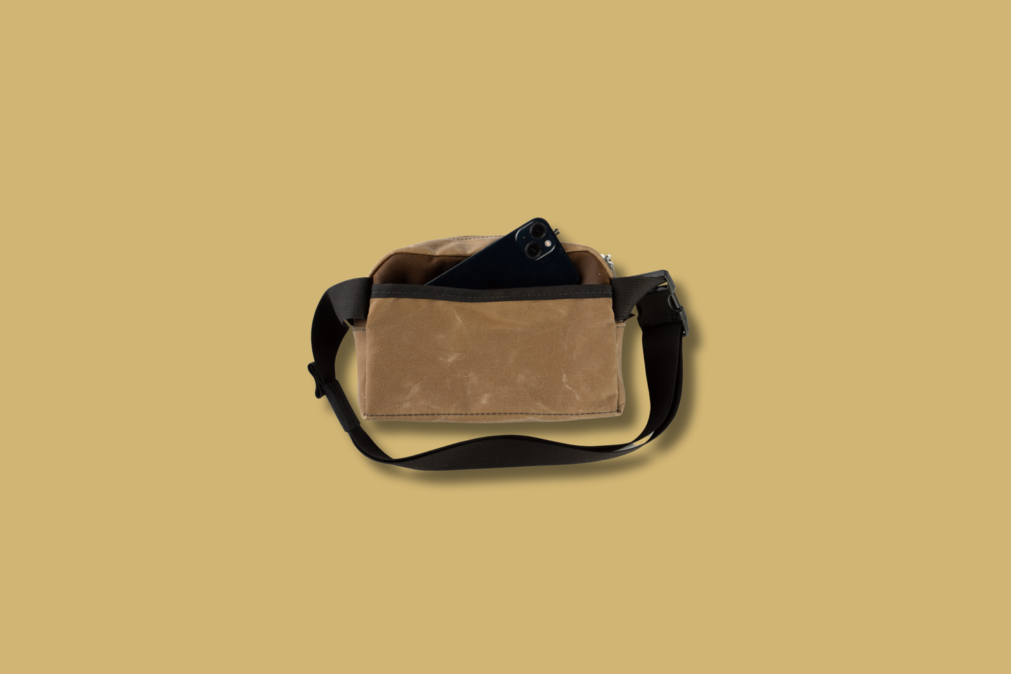 Waxed Canvas Belt Bag